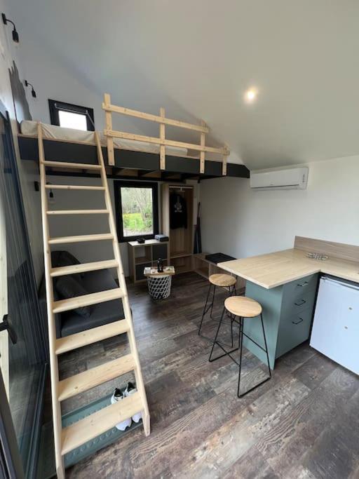 Tiny House L'oeil Des Domes Chalet Saint-Pierre-le-Chastel